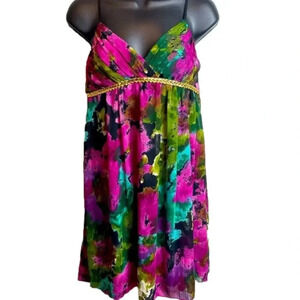 VINTAGE Ruby Rox Multicolored Dress